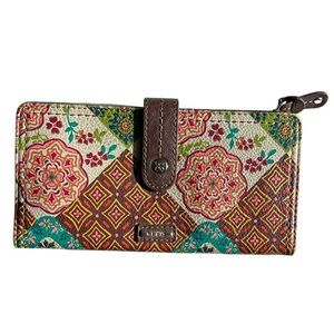 Relic Colorful geometric Patterned Women's Wallet